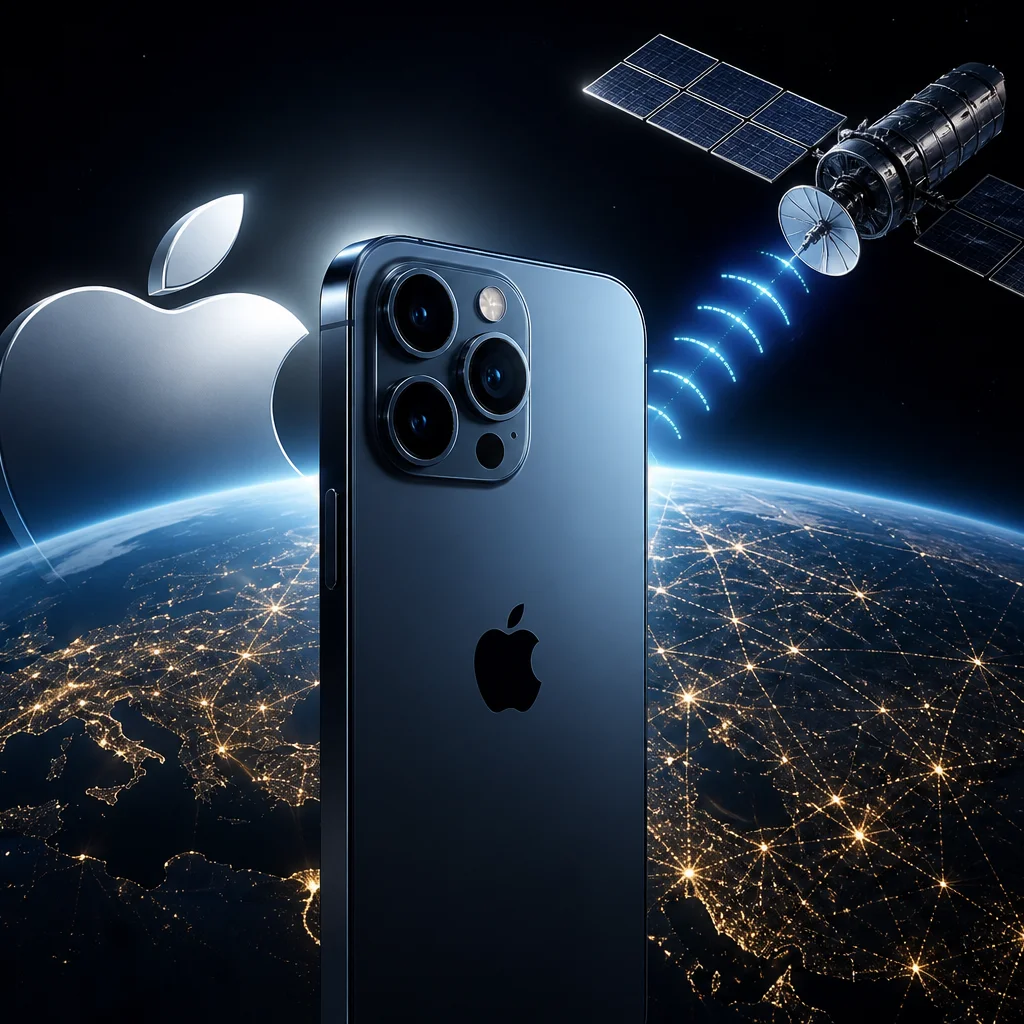 Apple Lidera o Mercado de Smartphones via Satélite